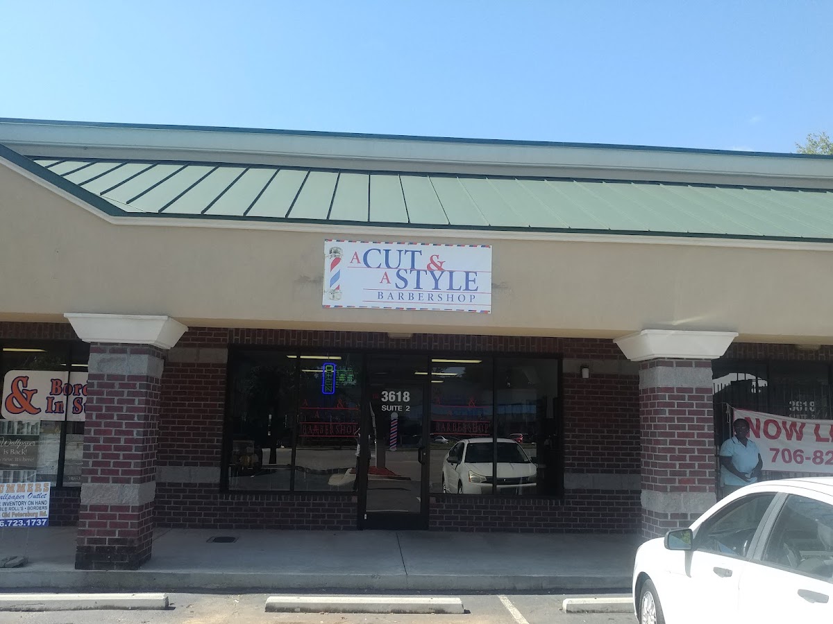 A Cut & A Style Barbershop in West Augusta, Augusta, GA