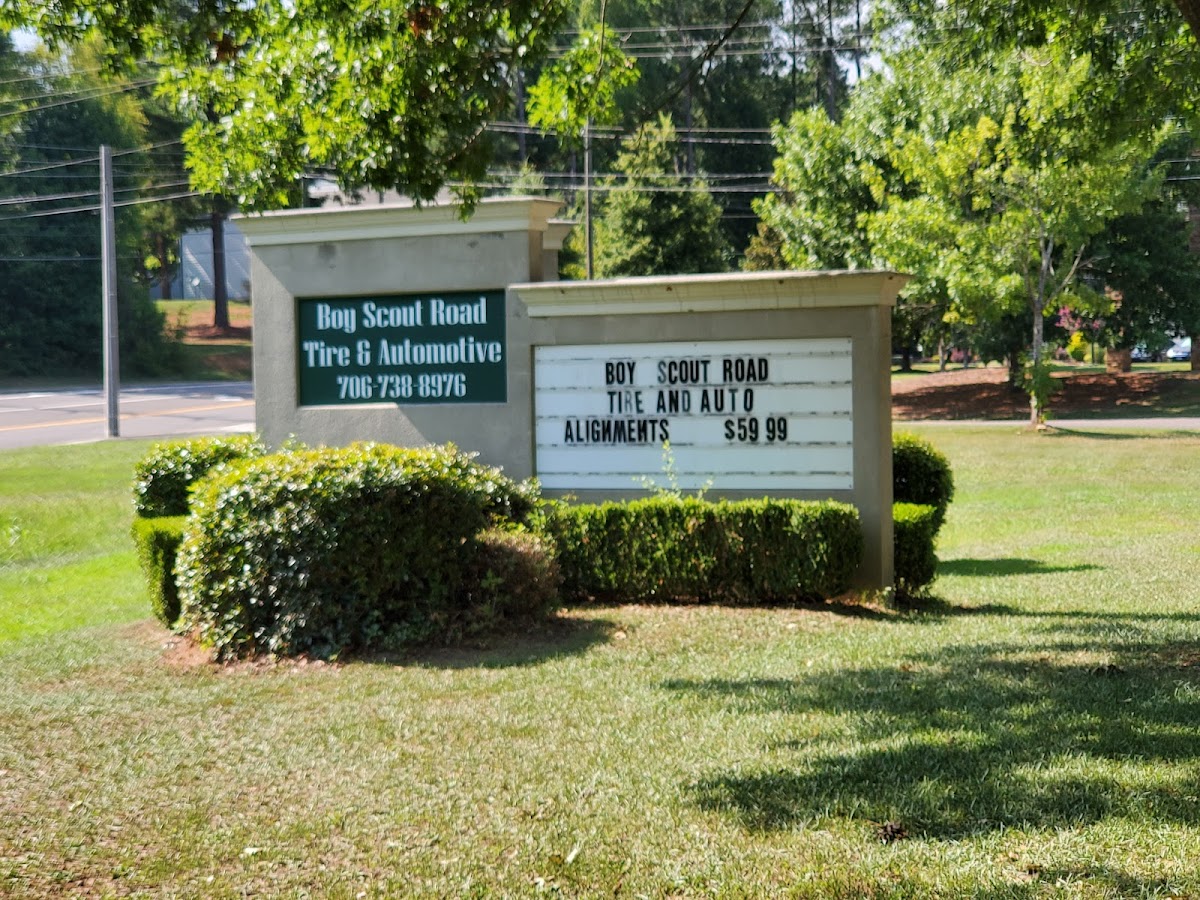 Boy Scout Road Tire & Automotive in West Augusta, Augusta, GA