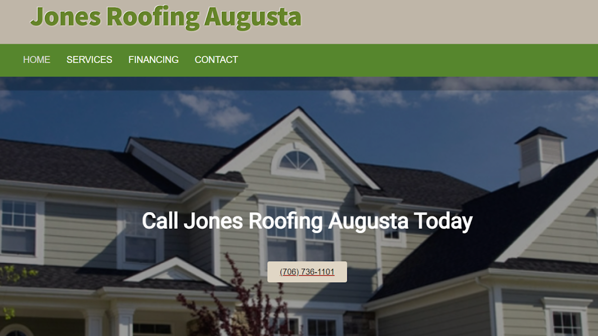 Jones Roofing, Windows & Siding - Services in Augusta, GA