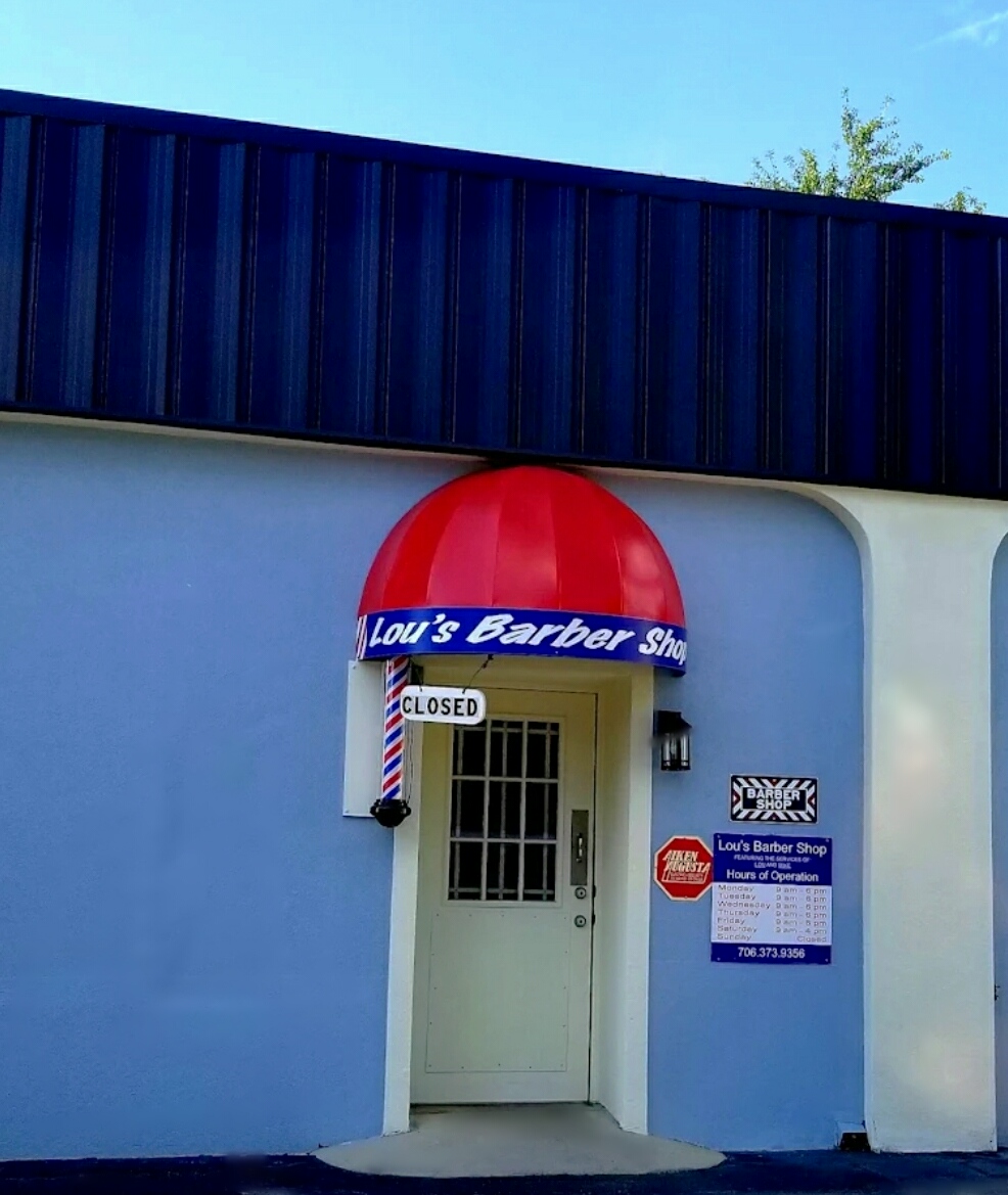 Lou's Barbershop in West Augusta, Augusta, GA