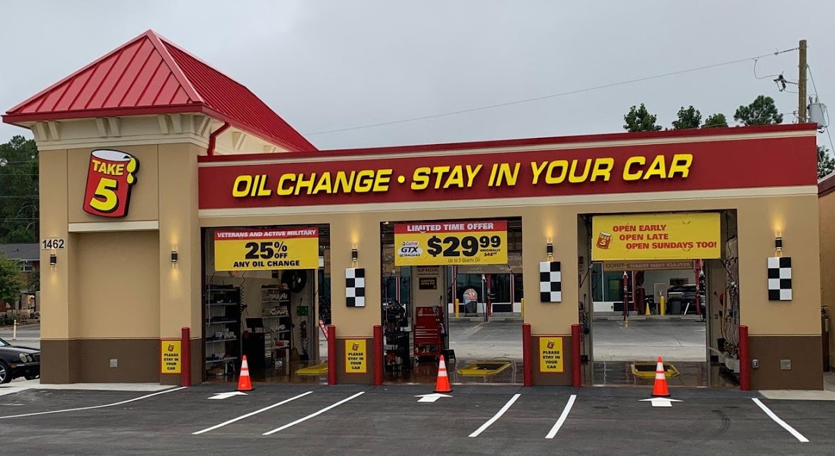 Take 5 Oil Change in West Augusta, Augusta, GA
