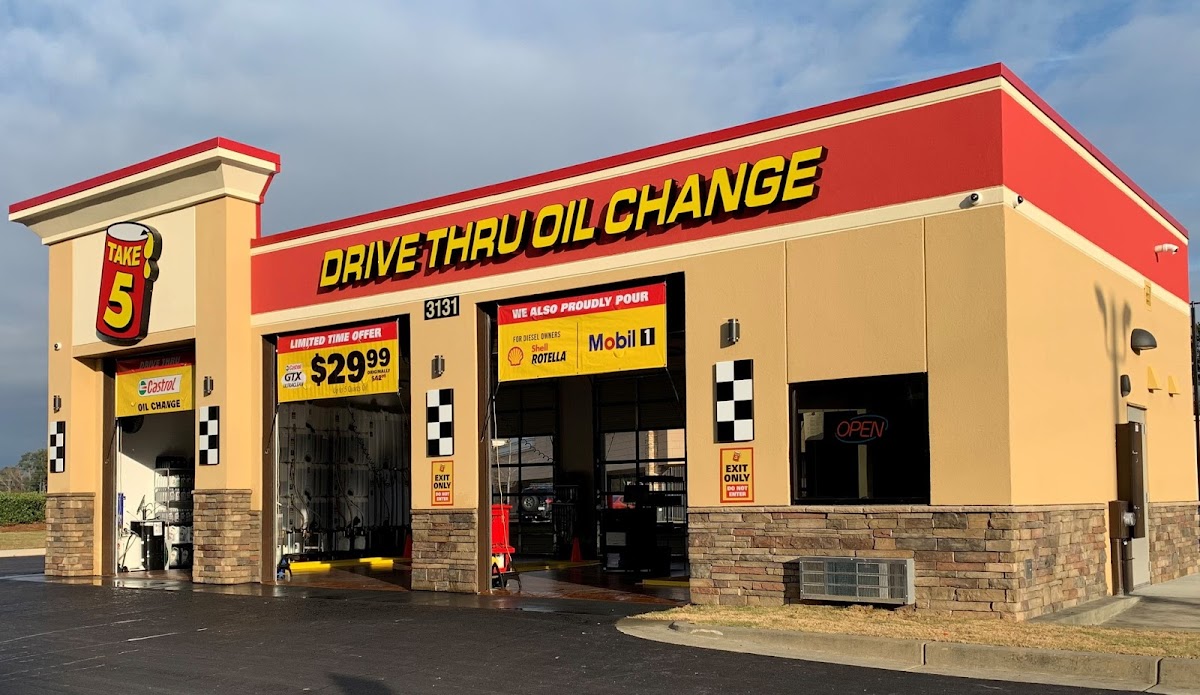 Take 5 Oil Change in West Augusta, Augusta, GA